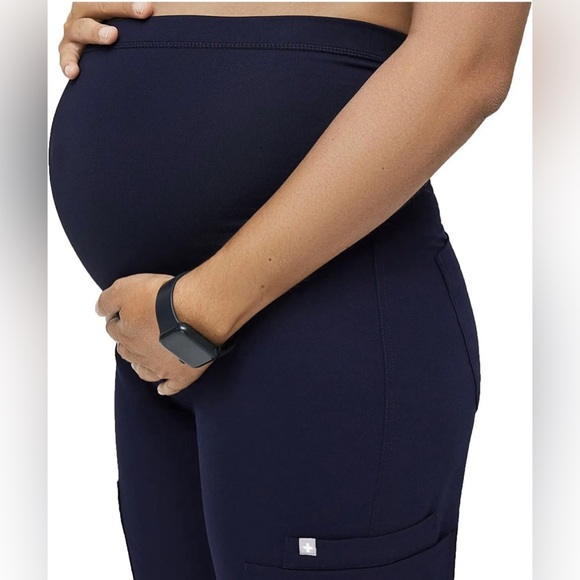 FIGS YOLA Skinny Maternity Scrub Pants for Women - Tall Large - NEW - Picture 4 of 5